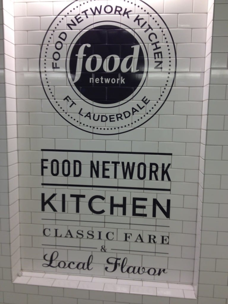 Popped into the Food Network Kitchen for a bite upon my arrival in Fort Lauderdale, FL
