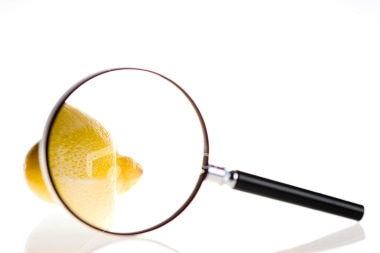lemon-under-magnifying-glass